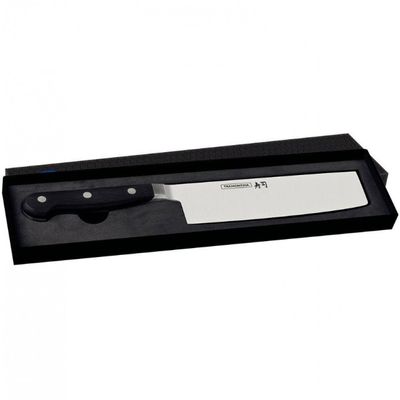 Faca 7 Nakiri Tramontina Sushi Gold em Aço Inox Preto