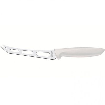 Faca 6 para Queijo Tramontina Plenus em Aço Inox Off White