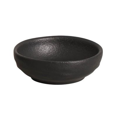 Conjunto de Ramequim Porto Brasil Orgânico Matte com 6 Peças 70 ml Preto