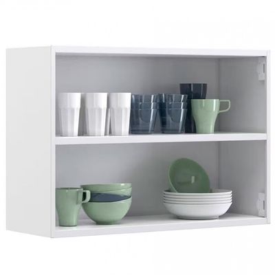 Cozinha Compacta New Premium com 12 Portas, 2 Gavetas e 10 Prateleiras - 280cm de Largura Itatiaia Branco