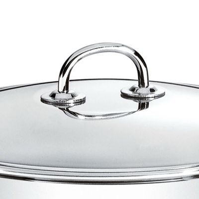 Caçarola Rasa Tramontina Professional Gourmet Inox 24cm Inox
