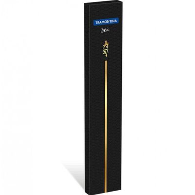 Faca 9 Yanagiba Tramontina Sushi Gold em Aço Inox Preto