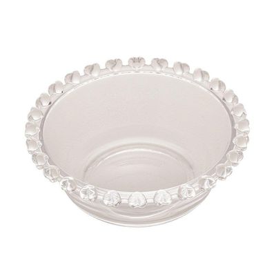 Bowl Raso Cristal Transparente Coração Lyor 11,5×4,5cm