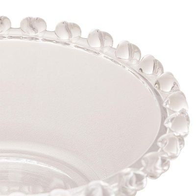 Bowl Raso Cristal Transparente Coração Lyor 11,5×4,5cm