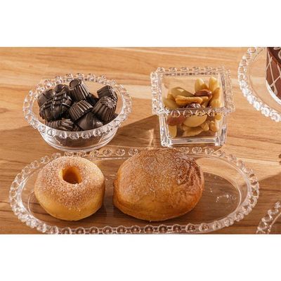 Bowl Raso Cristal Transparente Coração Lyor 11,5×4,5cm