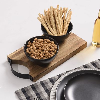 Tabua de Carne Servir Frios Cozinha Madeira Reflorestamento