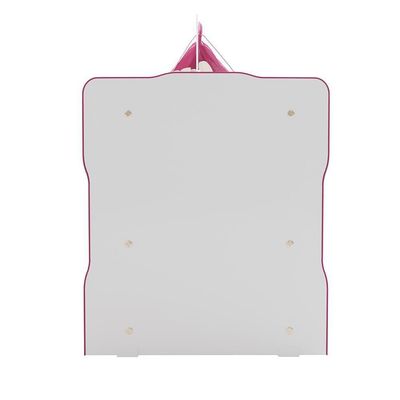 Berço Para Boneca Cristal Brinquedo Infantil Branco Rosa