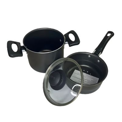 Mini Cuscuzeira Antiaderente de 1,75L, Linha Vitalitá, Nigro
