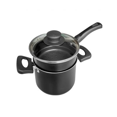 Mini Cuscuzeira Antiaderente de 1,75L, Linha Vitalitá, Nigro
