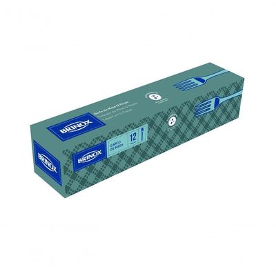 Jogo De Garfo De Mesa 12 Peças - Lyon 191 X 1,5 Mm