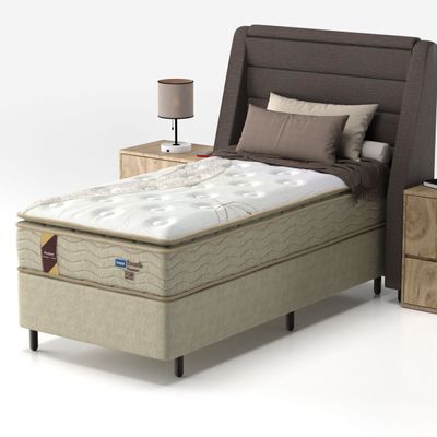 Conjunto Box Solteiro Mola Ensacada Probel Excede Premium (88x188x56cm)