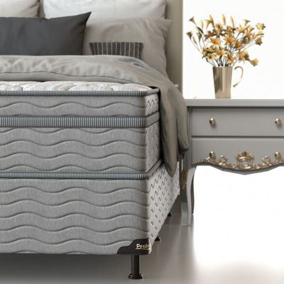 Conjunto Box Casal Mola Ensacada Probel Collin (138x188x56cm)