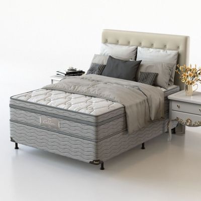 Conjunto Box Casal Mola Ensacada Probel Collin (138x188x56cm)