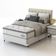 Conjunto Box Casal Mola Ensacada Probel Bari (138x188x58cm)