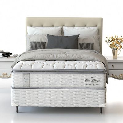 Conjunto Box Casal Mola Ensacada Probel Bari (138x188x58cm)