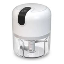 Mini Processador Moedor Elétrico Alho Sem Fio Alimentos Usb