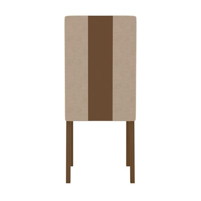 Conjunto de Sala de Jantar Mesa com 6 cadeiras Goya Poliman Carvalho