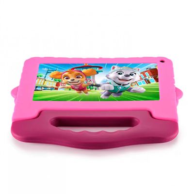 Tablet Infantil 7 Multilaser Patrulha Canina Skye NB422 com Controle Parental, Sistema operacional Andr Wi-Fi e Bluetooth Preto com Rosa
