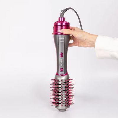 Escova Secadora Britânia BES26SR 1300w Rosa com Prata / Bivolt
