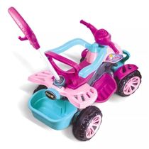 Quadriciclo Infantil De Passeio E Pedal Lady Star - Maral 3115