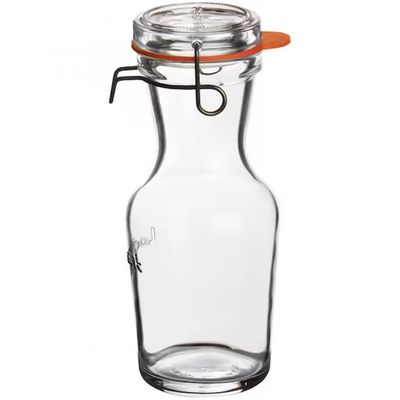 Jarra Com Tampa Removível Luigi Bormioli Lock Eat em Vidro 500 ml Transparente