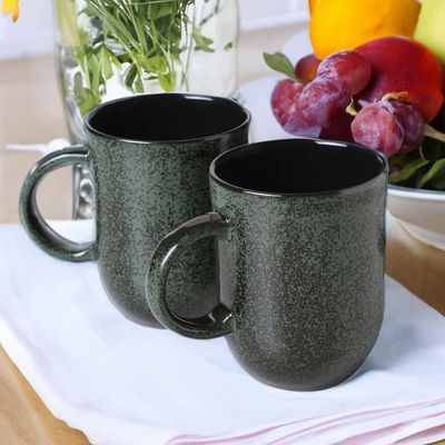 Conjunto de Canecas Porto Brasil Orgânico Greenery 4 peças - 273 ml Verde