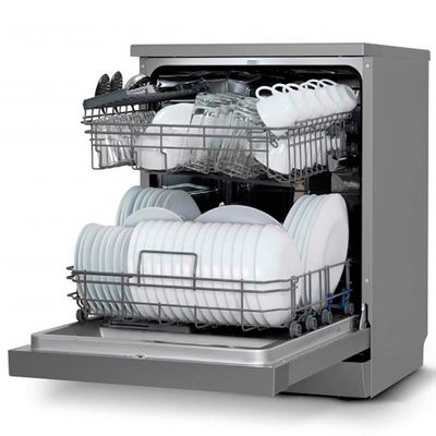 Lava-Louças DWA14S 14 Serviços 6 Programas de Lavagem Midea Cinza / 127V