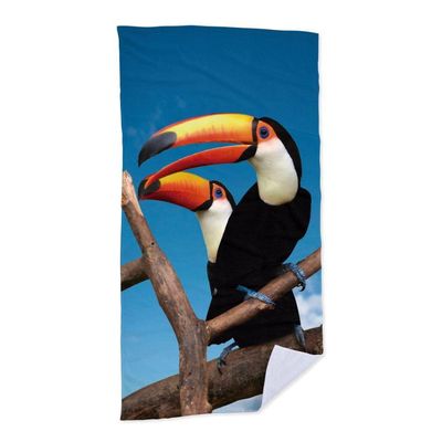 Toalha De Praia Tucano Clouds  criativas e clássicas