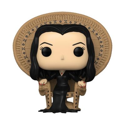 Boneco Funko Pop! Premium Família Addams Morticia na Cadeira