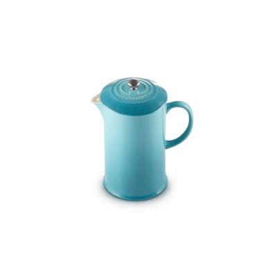 PRENSA LE CREUSET FRANCESA PARA CAFÉ EM CERÂMICA AZUL CARIBE 91028200490000