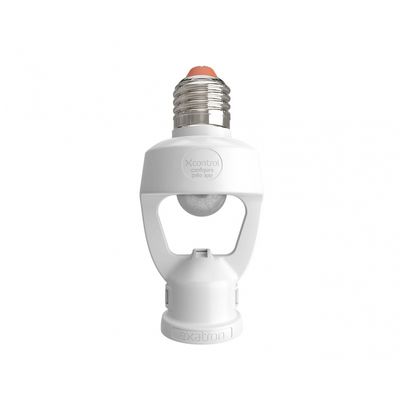 Sensor Presenca Fotocelula Bivolt E-27 X Control