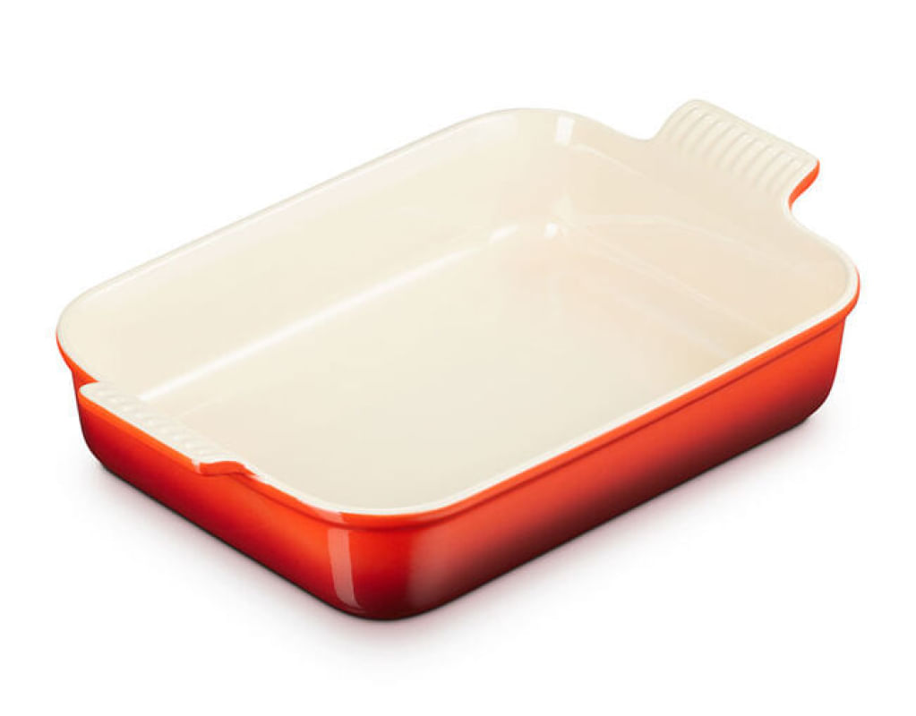 TRAVESSA RETANGULAR HERITAGE 26CM LE CREUSET