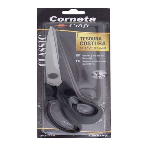 Tesoura Classic Costura 9' Corneta