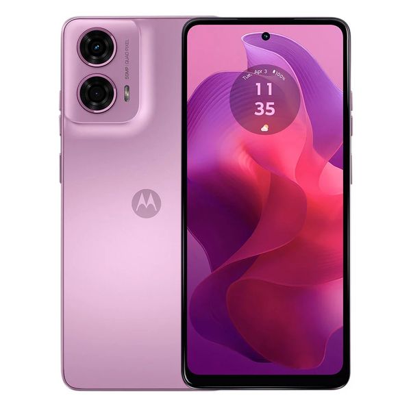 Imagem Smartphone Motorola G24 4G 128GB Tela de 6.6" Câmera Dupla 50MP + 2MP Rosé