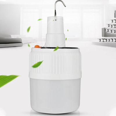 Lâmpada De Emergência Portatil Solar C/ Bateria Para Acampamento Pesca