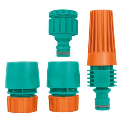 Conjunto para Irrigação Tramontina com Engates Rapidos e Esguicho 4 Peças