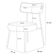 Kit 02 Poltronas Decorativas Para Sala De Estar Base Fixa Londres L02 Bouclê Oliva - Lyam