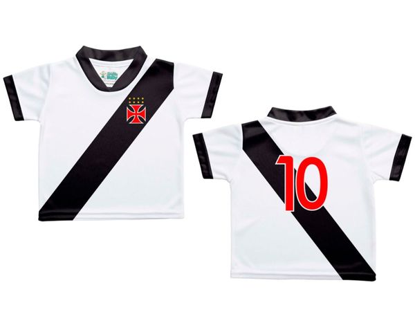 Camiseta Bebê Vasco Sublimada Oficial - Torcida Baby GG / Branco
