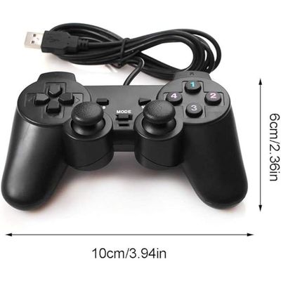 Kit 2 Controles Joystick Usb Para Computador Notebook Ps2