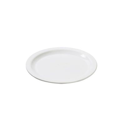 Prato Elegance Raso Redondo 19cm Branco Em Polipropileno Linha Tropical Vem
