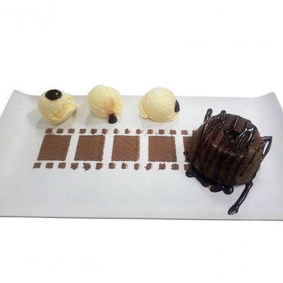 Bandeja Coffee Retangular 15x30 Preta Em Polipropileno Linha Tropical Vem