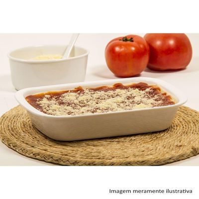 Travessa Servir Retangular 1,2l Branca Em Polipropileno Linha Tropical Vem