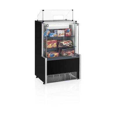 Balcão Caixa Mpxa075r Gelopar Aurora Caixa 0,75mt Bivolt Preto