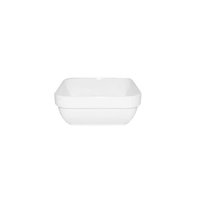 Travessa Cheff Quadrada 250ml Branca Em Polipropileno Linha Tropical Vem