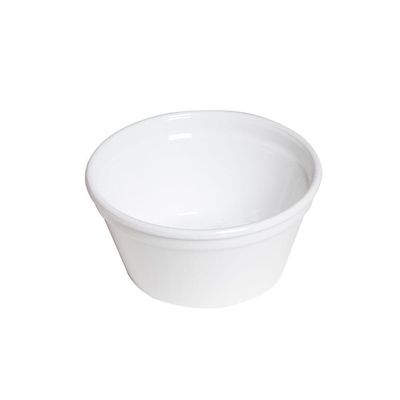 Ramequim Cheff 150ml Branco Em Polipropileno Linha Tropical Vem