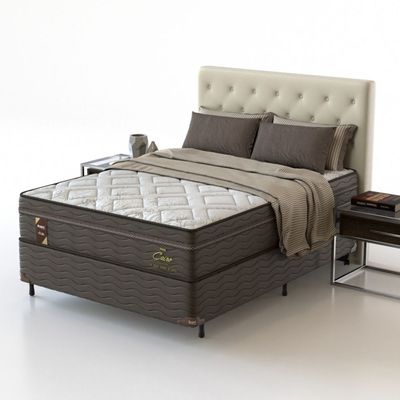 Conjunto Box Casal Mola Ensacada Probel Cairo Ultra Gel (138x188x56cm)