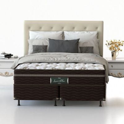 Conjunto Box Queen Mola Probel Loretto (158x198x54cm)