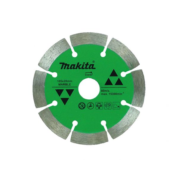 Disco Diamantado Makita 105X10X20Mm P/ Marmore D-44367 Disco Diamantado Makita 105X10X20Mm P/ Marmore D-44367
