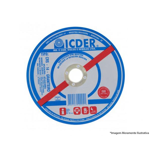 Disco Corte Refrat 4.1/2X1/8X7/8