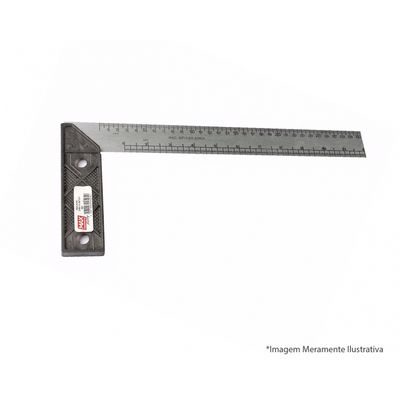 Esquadro Max Cabo Plastico 10 25Cm 91010